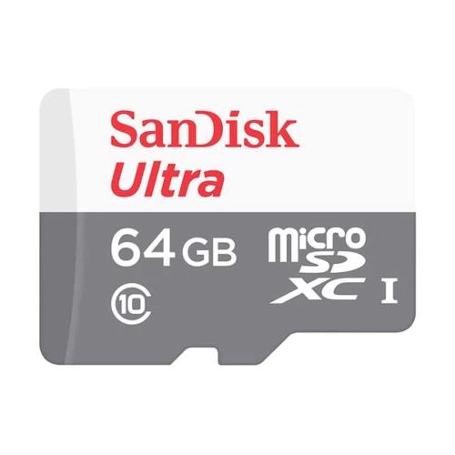 Sandisk Ultra 64GB MicroSD UHS-I Class 10 Memory Card